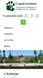 Mobile Screenshot of canadaventure.net