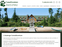 Tablet Screenshot of canadaventure.net